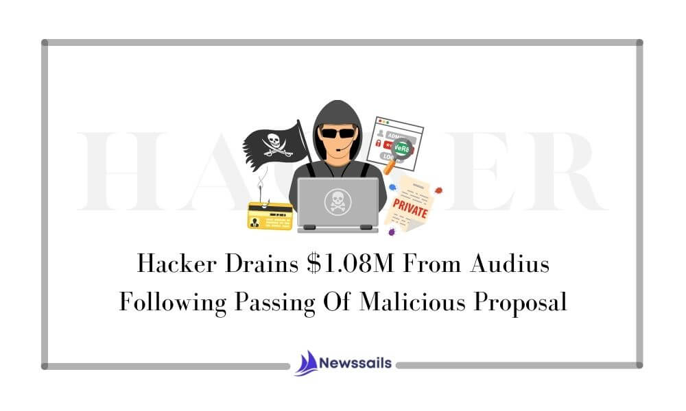 Hacker Drains $1.08M From Audius Following Passing Of Malicious Proposal - News Sails